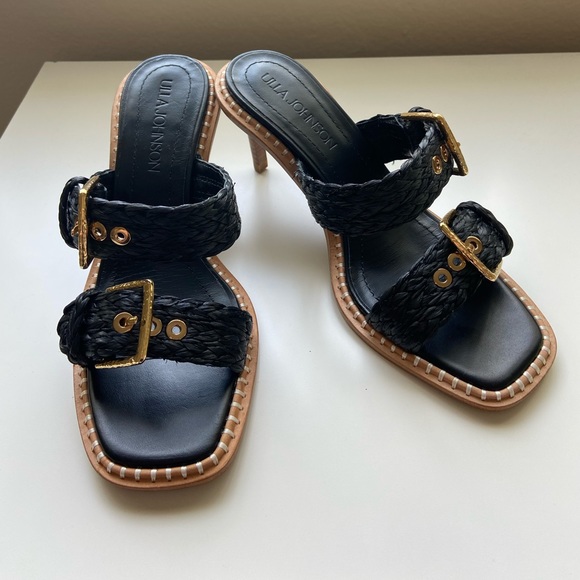 Ulla Johnson Ellery raffia sandal, size 6.5 - Picture 2 of 7